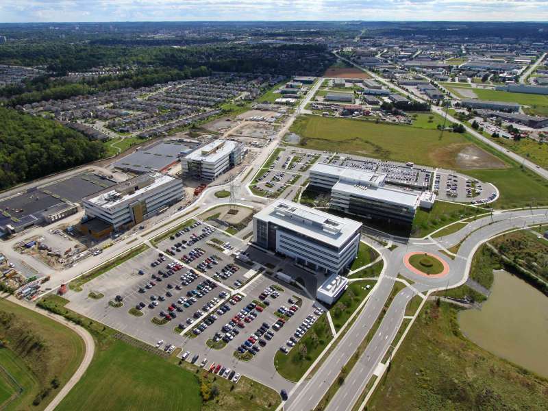 BlackBerry Campus Aerial Shot