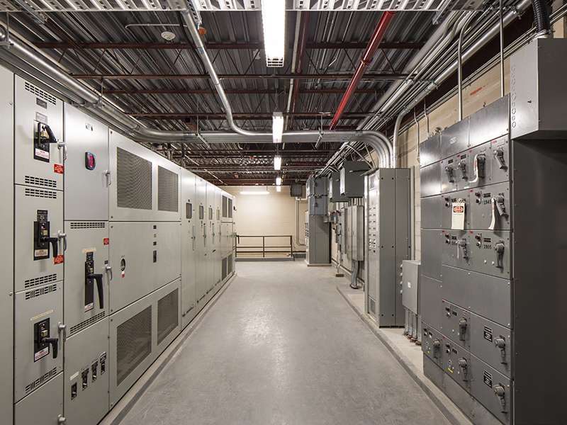 University of Waterloo Douglas Wright Engineering Building Electrical Panels